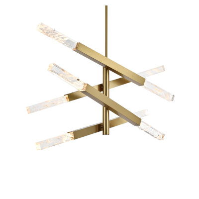 Luminaire suspendu 4 barres Axil