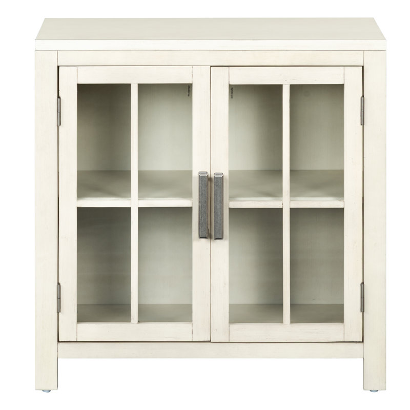 Armoire à deux portes Michonne, Crème