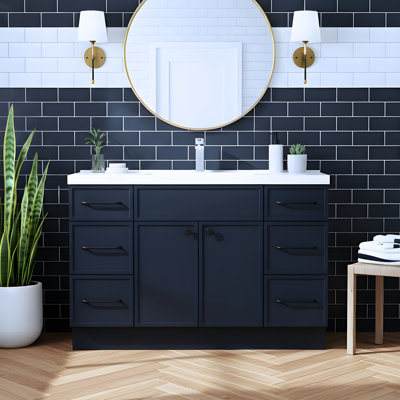 Ensemble de meuble-lavabo simple 48 po Manhattan
