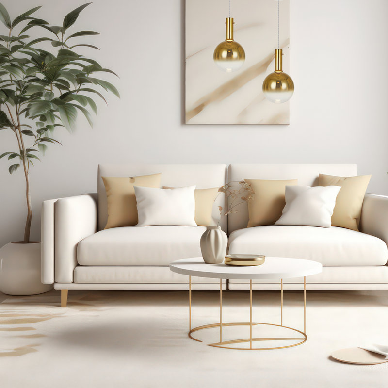 Toronto 1 - Light Sphere Pendant, White/Silver