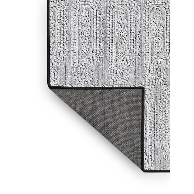 Geometric Indoor Rug, Rectangle 2' x 4'