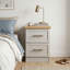 August Grove 2 Drawer Bedside Table-91717319