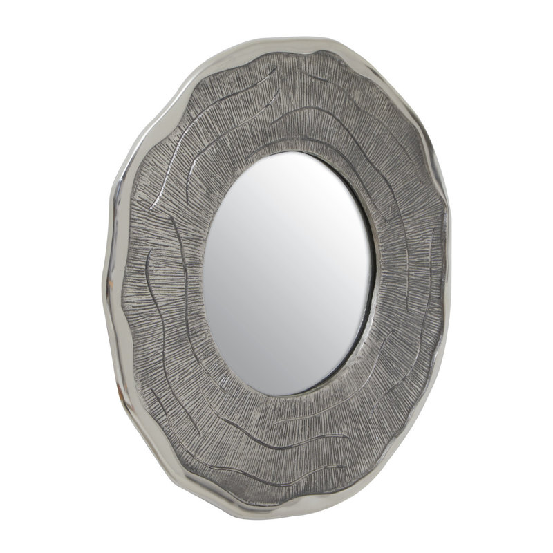 Hanford Metal Flat Wall Mirror, 62cm H x 62cm W
