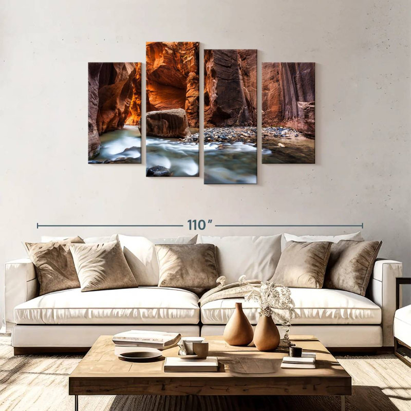 Alvord Wall Street In The Narrows, H 48 po x l 75 po