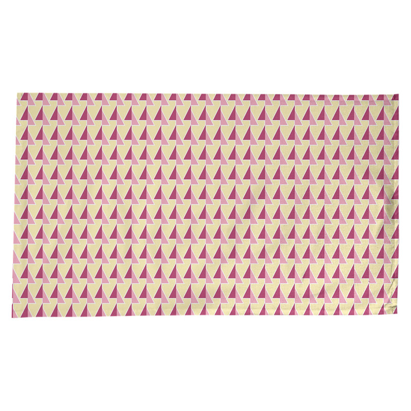Flèches Nappe, Rose/jaune