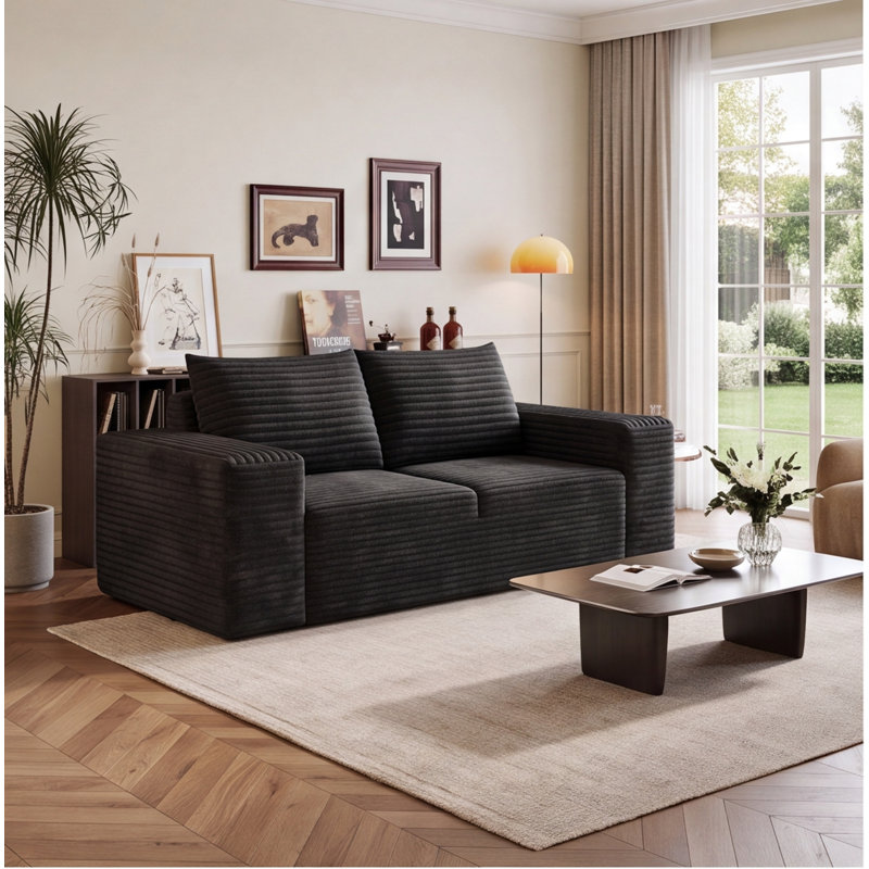 Upholstered 63.04'' Loveseat
