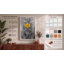 Solitary Yellow Bloom Modern - Wrapped Canvas-1062182244-1062182253