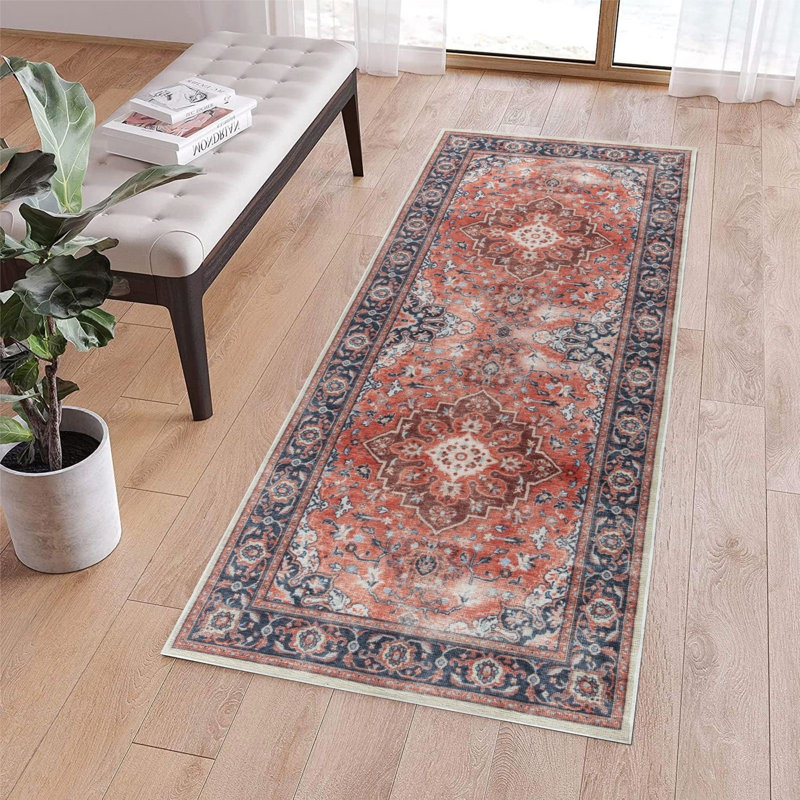 Rectangle Allauddin Area Rug, Runner 2'7'' x 8'