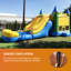 Toboggan aquatique pour enfants JumpOrange Pastel Rainbow
