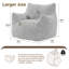 Pouf moderne en fausse fourrure pour le salon et la chambre-222424843-202682716