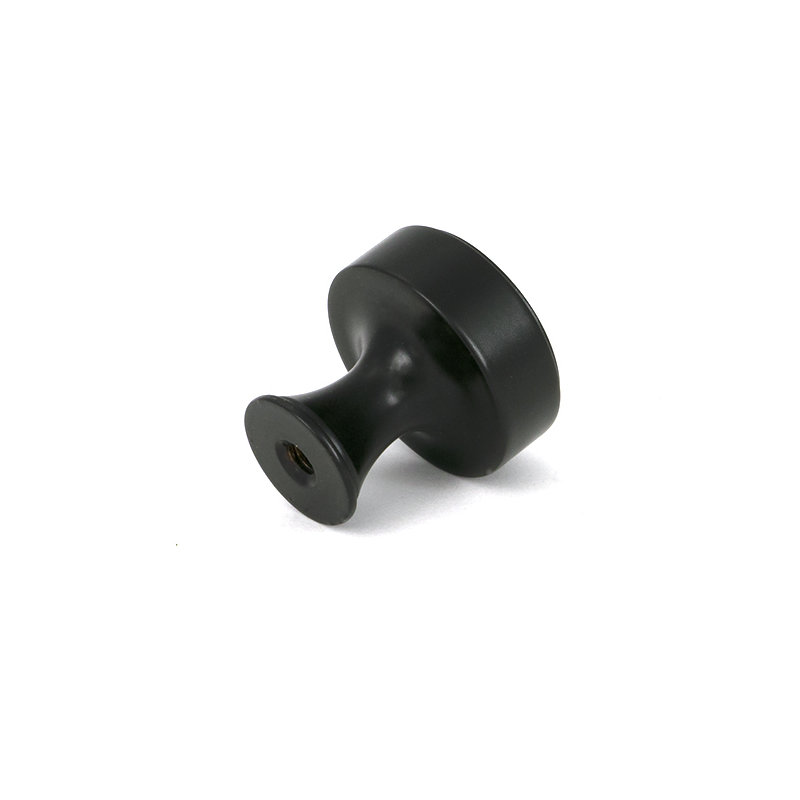 Scully Cabinet Knob, Aged Bronze, 0.98" Knob Diameter