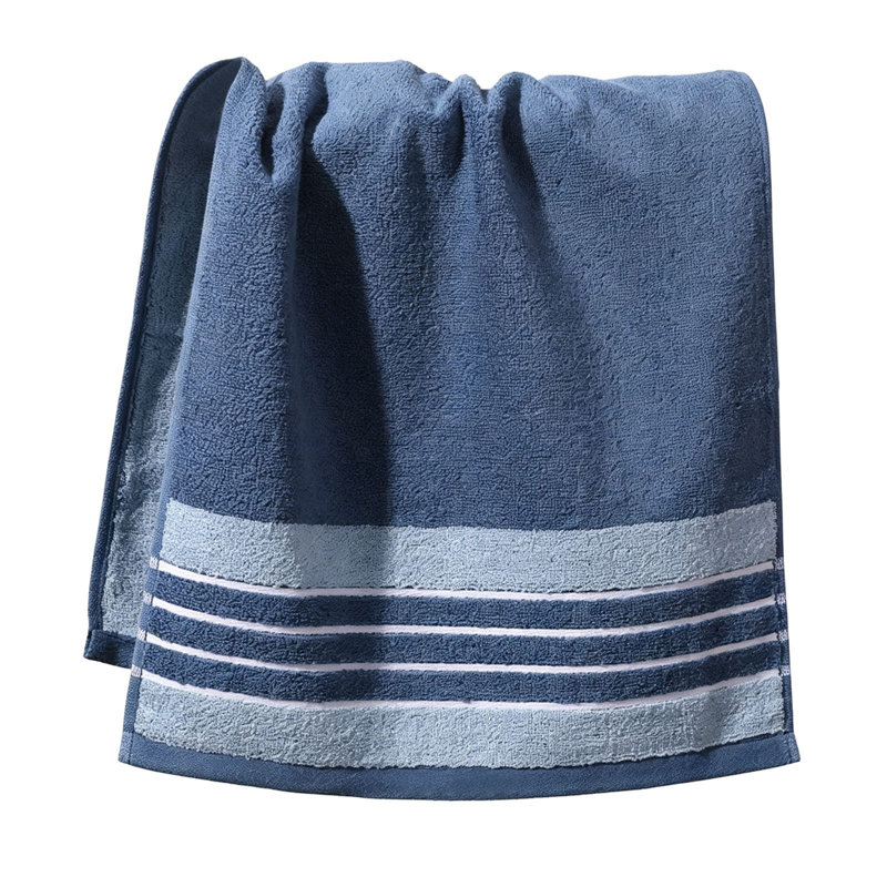 Soft Absorbent Quick Dry Face Towel, Lint Free Hand Towel And Facial Washcloth For Daily Home Use, 13.8x28.3in Blue, Blue