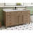 Maxbano Farmhouse 60" Single Bathroom Vanity With White Undermount Sink