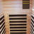 Tilson Single Far Infrared Sauna Room with Douglas Fir Construction