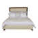 Louise/Lawrence King Upholstered Low Profile Panel Bed