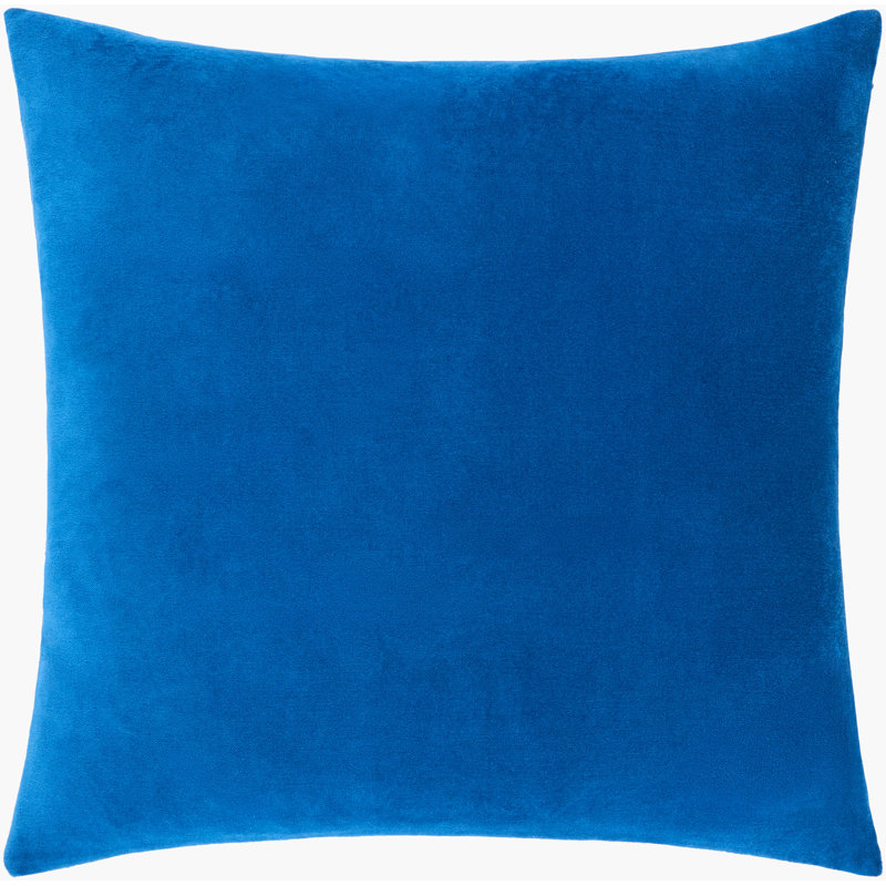Elton Accent Pillow, Blue, Duck Down, Rectangle 13"H x 20"W