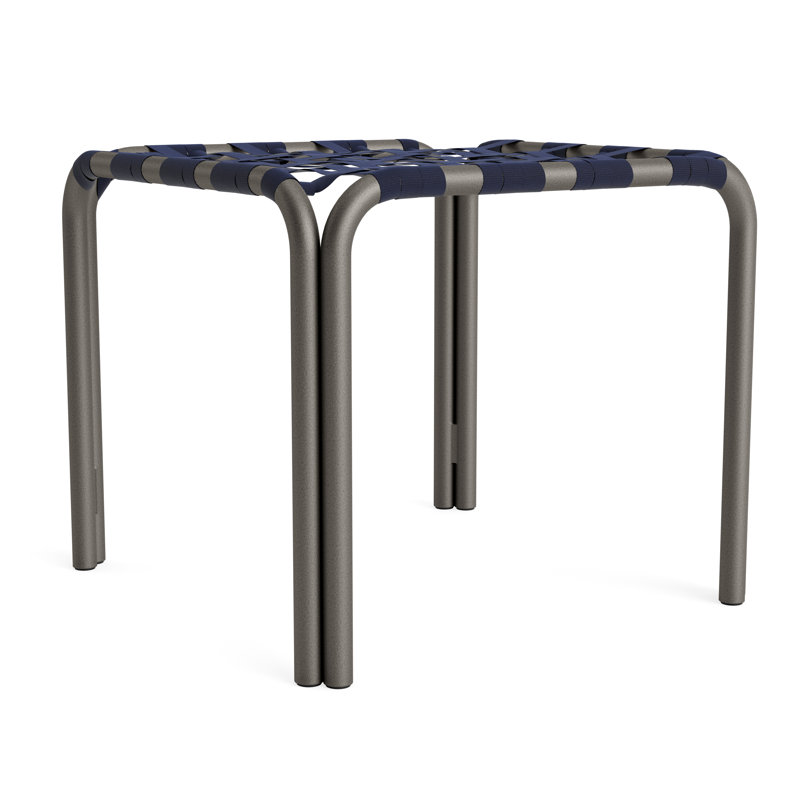 Kantan Outdoor Square Side Table, Mica, Marine