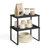 2-Pack Stackable Expandable Cabinet Shelf Organizers, Kitchen Counter Storage Riser & Spice Rack for Pantry and Cupboard-197834069-180610587