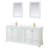 Deborah 79.75'' Double Bathroom Vanity with Marble Top-23113251-80209517