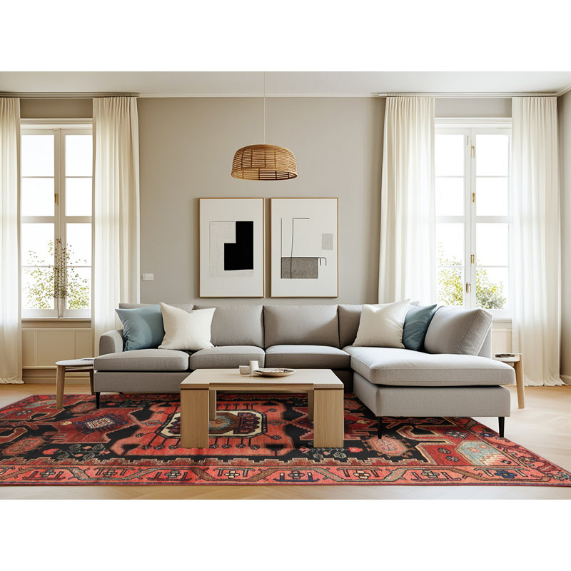 Oriental Indoor Rug, Rectangle 8' x 12'