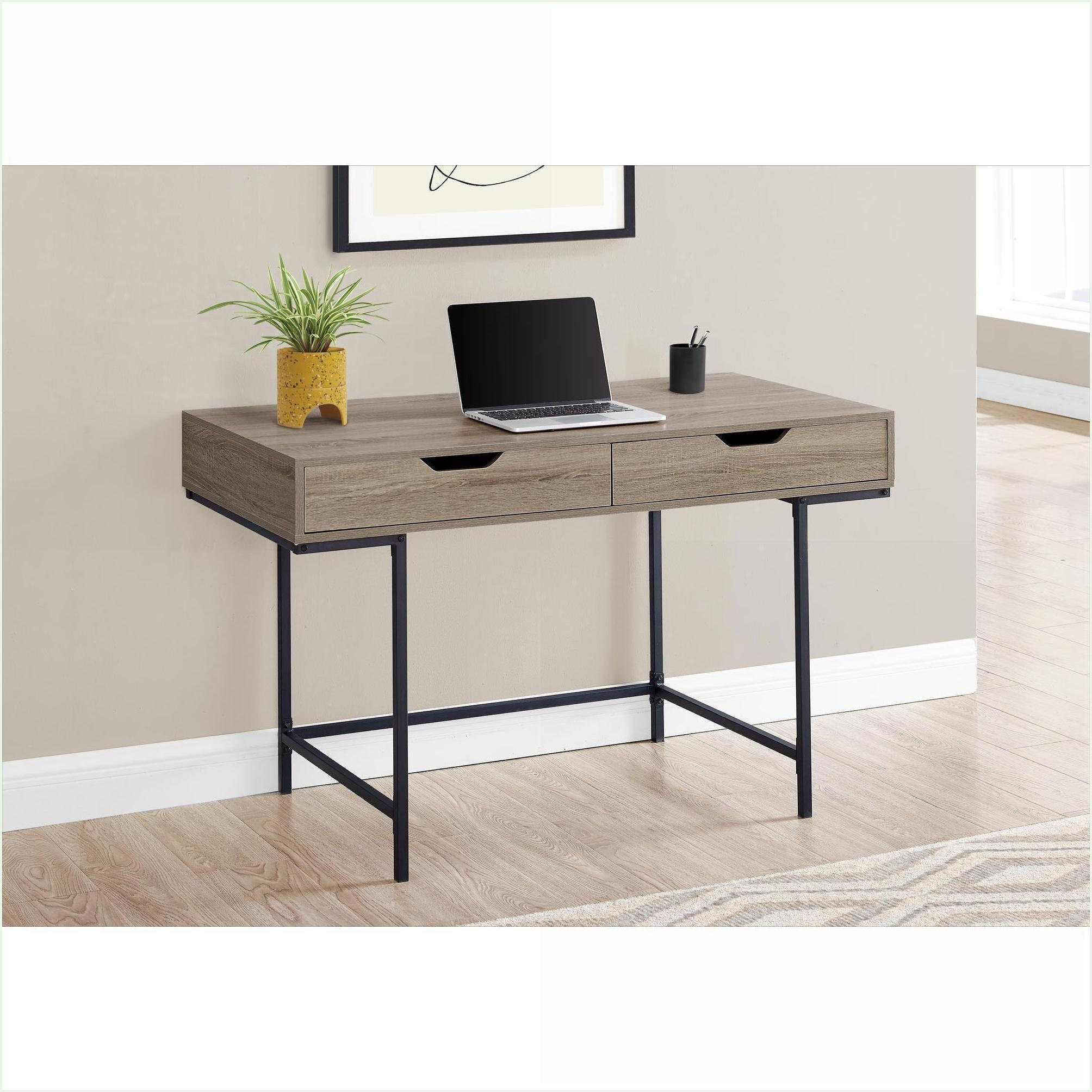 Latitude Run® Desks, 48”L Modern Home Office Computer Desk with 2 ...