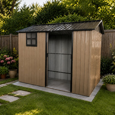 Eight by Six Sliding Door Shed