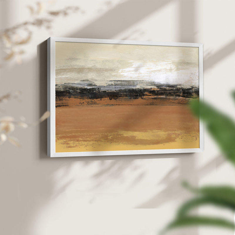 Bridges Ochre I -Framed Print - Restickable