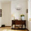 Lustre rustique à 4 lumières à intensité variable de 20,4 po avec résine et 4 branches en bois et abat-jour en métal rétro-659078765-698250320