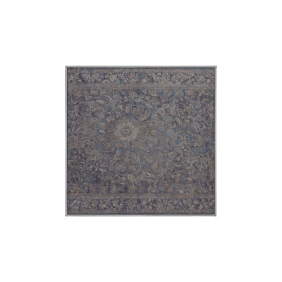 Tapis rose lavable à la machine