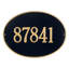Hawthorne 1-Line Wall Address Plaque-925983643-925983639