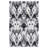 Ikat Hand Tufted Wool/Cotton Ikat Rug in Black/Gray-955994721