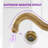 Verve Single Hole Single Handle Bathroom Vessel Sink Faucet With 360° Swivel Spout and Pop-Up Drain-113545145