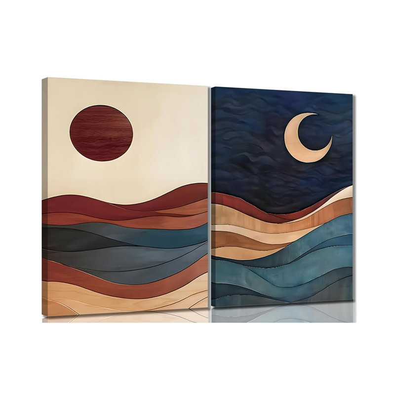 2 Piece Wrapped Canvas Print