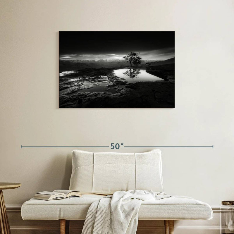 Marchelle Monochrome Doe Mountain Summit, 24" H x 36" W