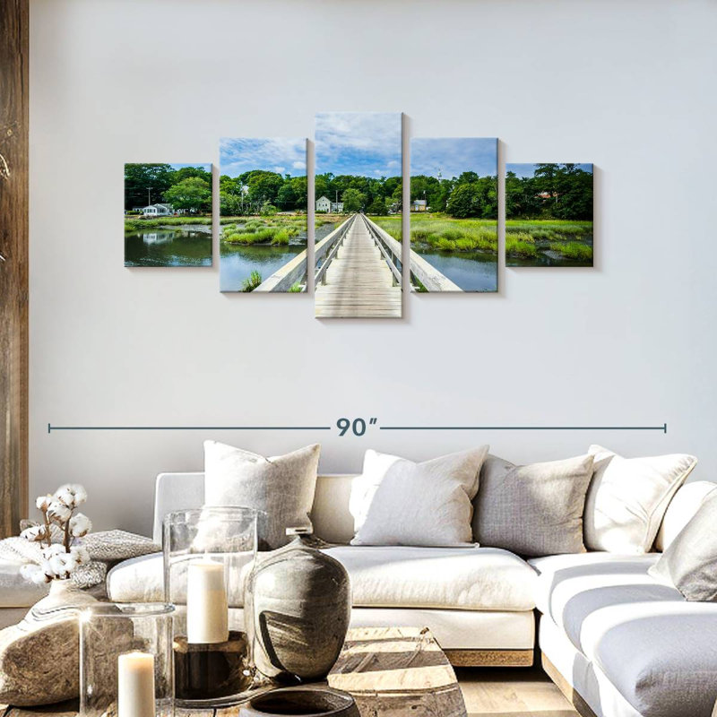 Uncle Tim's Bridge, 30" H x 68" W