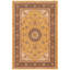 Tapis Grove2 traditionnel persan audacieux, orange, vert et crème, lavable en machine, antidérapant, à poils courts, pour intérieur et extérieur, adapté aux animaux domestiques, idéal pour le salon, la chambre, la salle à manger, l'entrée, le corridor ou le bureau.-47000320