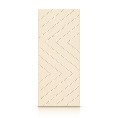 Porte standard à panneaux en bois manufacturé