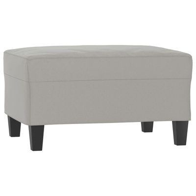 Ashif Footstool Footrest Ottoman for Living Room Bedroom Microfiber Fabric by Ebern Designs