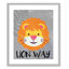 Impression sur papier Lion Way-47833438-47833437