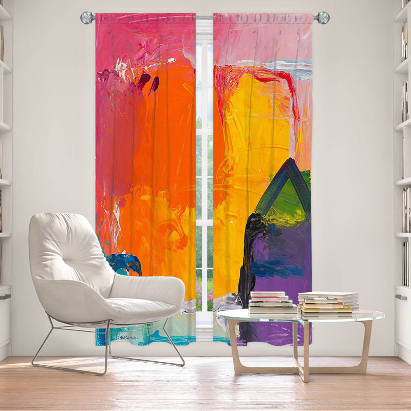 Delaini Room Darkening Curtains / Drapes Pair, 20" W x 52" L