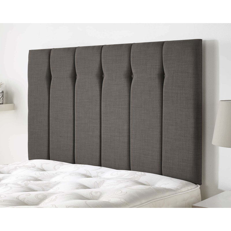 Aiman Upholstered Chenille Headboard, Single (3'), Slate