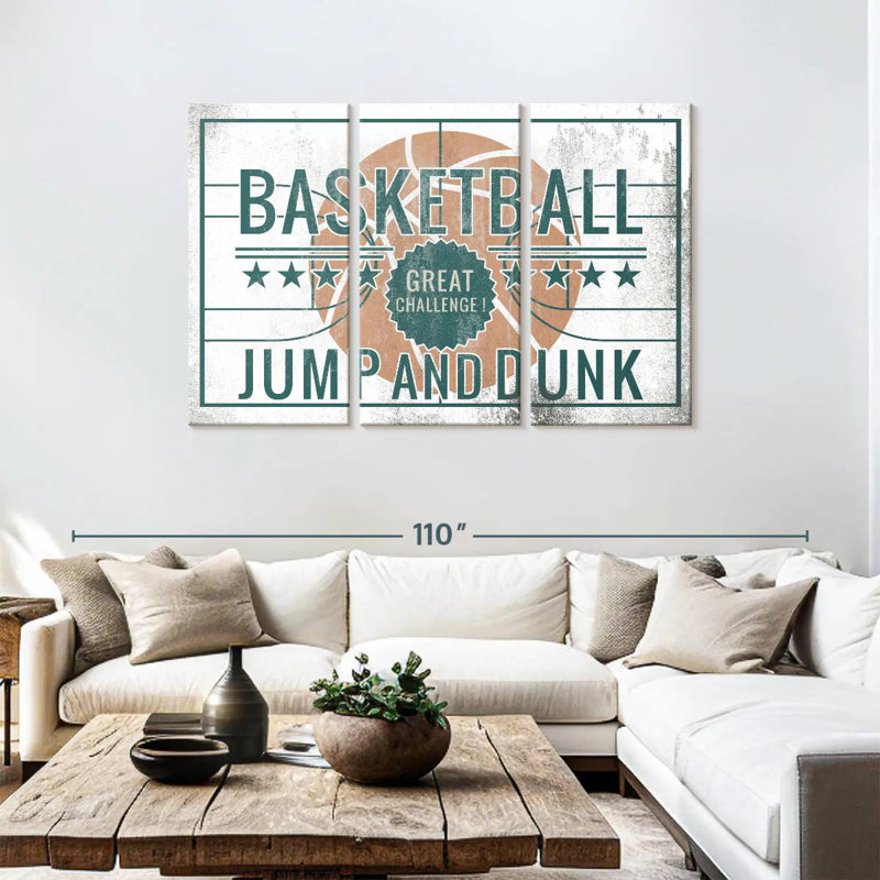 Défi de basketball Sireci, H 48 po x l 74 po