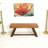 Violetta Genuine Leather Upholstered Bench