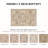 Elaine Machine Washable Vintage Area Rug With Non-Slip Backing-1451217897