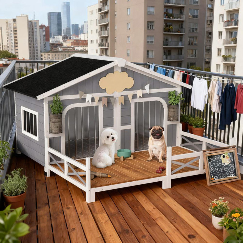Niche pour chien extérieur