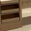 Vitrine simple et luxueuse avec îlot central-112898266