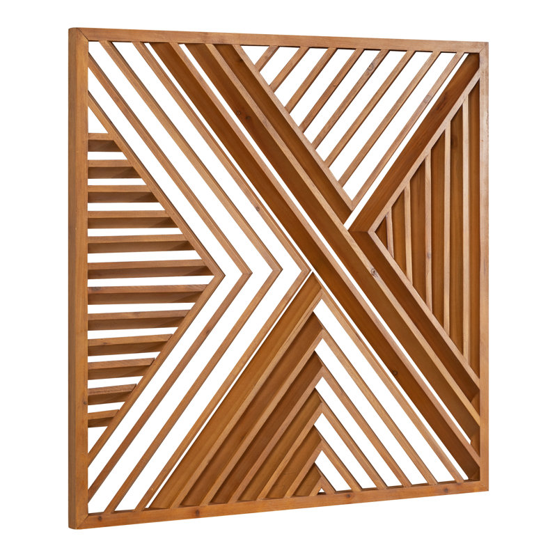 Plaque murale en bois Corrigan Studio® 26 x 26