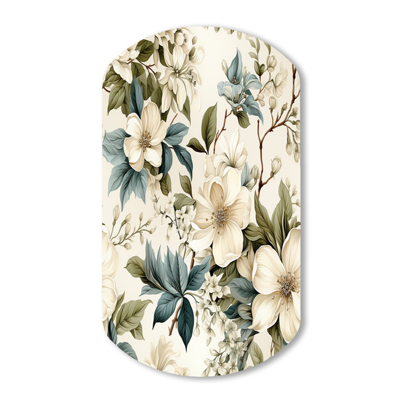 Art mural asymétrique Crofoot - Plants Cylindre, H 31 po x l 19 po