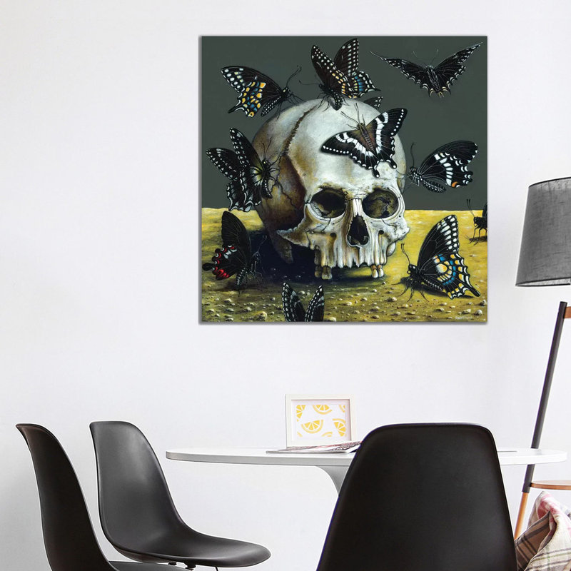 Dark Angels 1 Piece Wrapped Canvas Wall Art