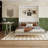 Wall Mounted Murphy Bed with Separate Manual Height Adjustable Desk, Space Saving Foldable Wall Bed & Computer Desk